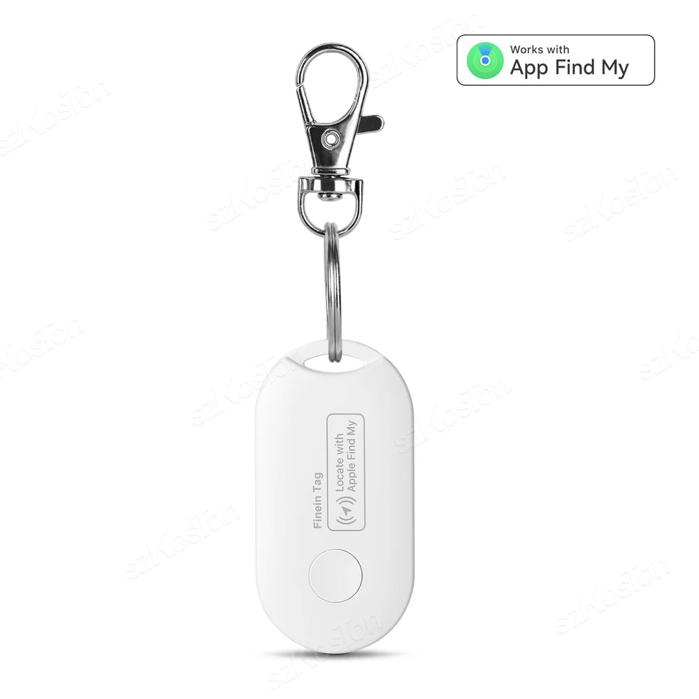 Bluetooth Smart Tag GPS Locator for Luggage & Keys - Apple Find My App Compatible (iOS)