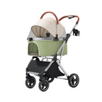 Detachable Basket Pet Stroller Ultra Lightweight Foldable For Small Medium Dogs Cats Outdoor Travel Portable Pet Carrier