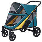 Multi Functional Pet Cart Lightweight And Foldable Multiple Cats Dogs And Outdoor Carts