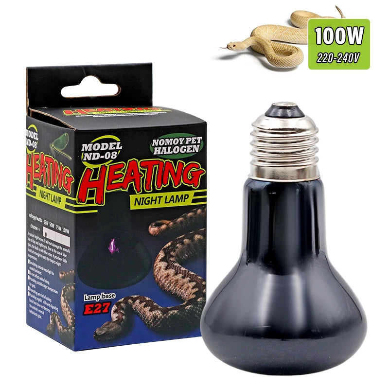 220v Pet Reptile UVA UVB Lamp Bulb Reptile Daylight Lamp Heating Lamp Basking Light For Turtle Lizard Terrarium