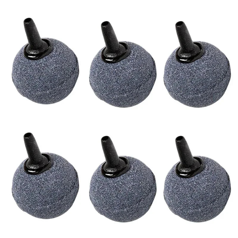 Aquarium Air Stones (2–5cm, Multi-Pack, Oxygen Aerator for Fish Tanks & Hydroponics)