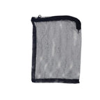 Reusable Aquarium Filter Net Bags (Black Nylon Mesh, Zip Closure, Pond & Tank Media)