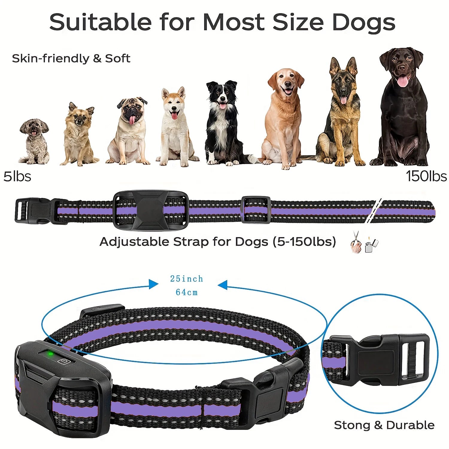 1000m Waterproof Dog Training Collar with Remote