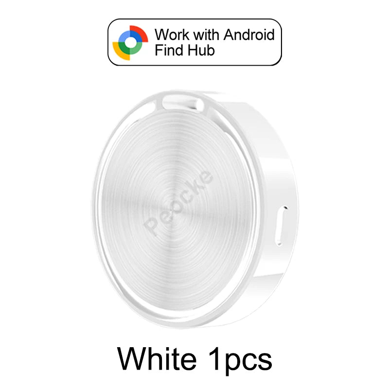 Mini Bluetooth Smart Tag for Android & Google Find Hub - GPS Anti-Loss Tracker for Pets, Luggage, Wallets & Keys