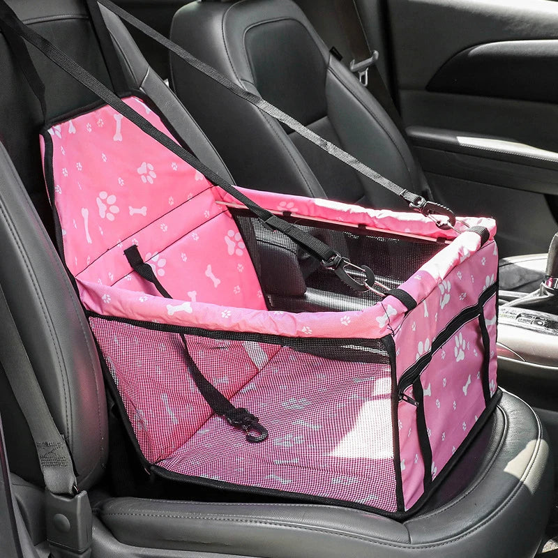 Universal Dog Car Seat with Storage Pockets (Non-Slip, Small & Medium Dogs)