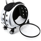 Pet Luggage Transparent Space Capsule Multi-purpose Backpack Cat Bag, Large Capacity Two Portable Small Dogs Outdoor Bag