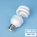 13W/26W UVB Pet Reptile Heating Lamps 5.0 10.0 Heat Lamp Energy Saving Light Turtle Lizard Snake Reptile UVB Heating Lights