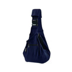 Double Sided Pet Carrier Bags Adjustable Strap Comfortable Pet Messenger Bag with Safety Harness Large Capacity Pet Shoulder Bag