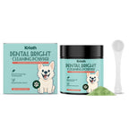 Dog Dentals Care Powder Plaque And Tartar Pet Tooth Whitening Powder Freshens Dog Breath Instantly Post-Meal Teeth Cleaning
﻿