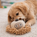 Cartoon Animal Shape Dog Chew Toy — Soft Bite-Resistant Teeth Cleaning Boredom Relief Toy