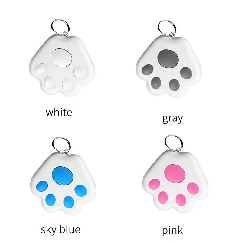 Mini Bluetooth GPS Smart Tracker with Anti-Loss Reminder - Pet, Kids, Bag & Key Finder for iOS & Android
