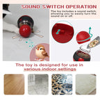 Upgraded Cat Training Leaky Ball with Chirping Bird — Interactive Slow Feeder Intelligence Toy 2025