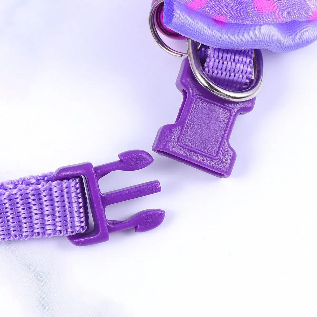 Adjustable Bow Bell Collar Set for Cats & Dogs — Soft Universal Fit