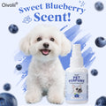 Pet Deodorizing Perfume Spray for Dogs Cats Natural Long Lasting Fresh Scent Blueberry Travel Size Portable