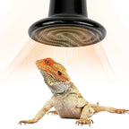 1Pcs 75mm/45mm Reptile Pet Ceramic Heating Lamp No Light Far Infrared Heater Bulb Turtle Snake Lizard Pet Chick Lamp 220-240v