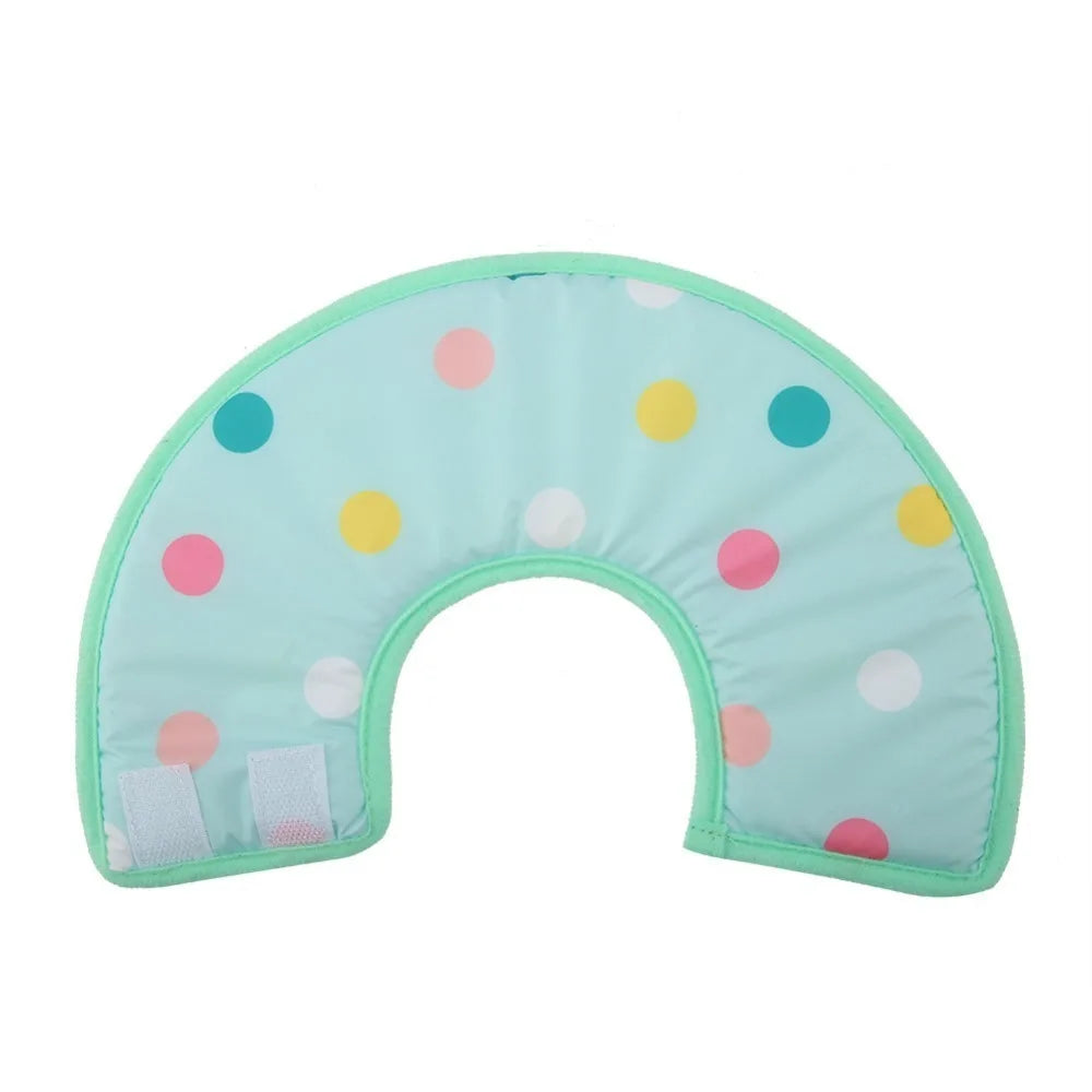 Sponge Padded Pet Recovery Ring Flexible Frame Light Weight Soft Protective Ring Skin Friendly Polka Dot Anti Lick Guard