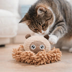 Cartoon Animal Shape Dog Chew Toy — Soft Bite-Resistant Teeth Cleaning Boredom Relief Toy