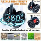 Pet Car Strollers 3in1 Lightweight Foldable Specifically Designed for Walking Dogs Infants Medium-sized Small Dogs Cats Outdoor