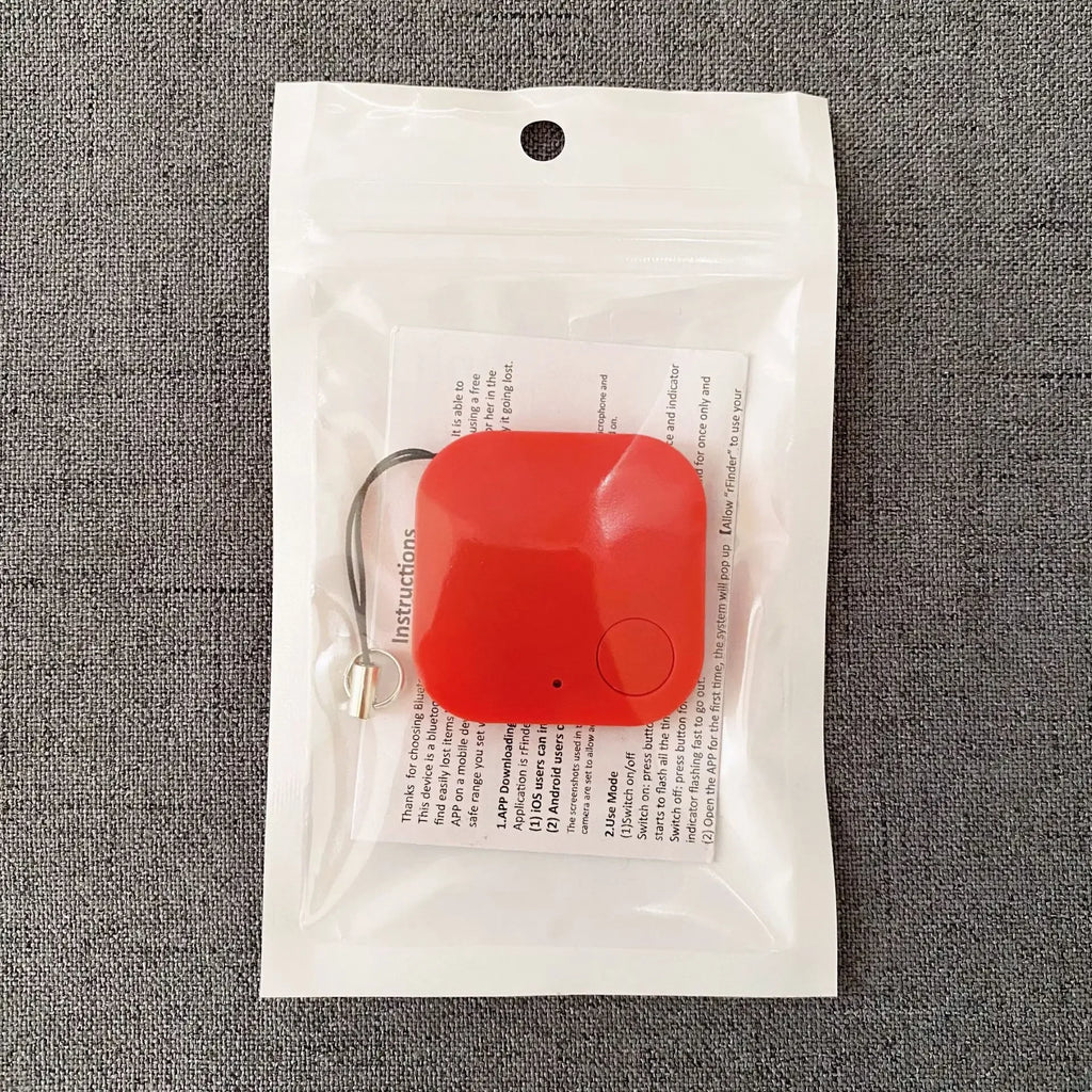 Mini Bluetooth Pet Tracker with Built-In Speaker - AirTag-Style Anti-Loss Finder for Dogs & Cats (iOS & Android)