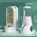 Anti rollover Hamster Water Kettle Leak Proof Large Capacity Hamster Feeding Drinking Pet Water Dispenser Pet Feeder Supplies