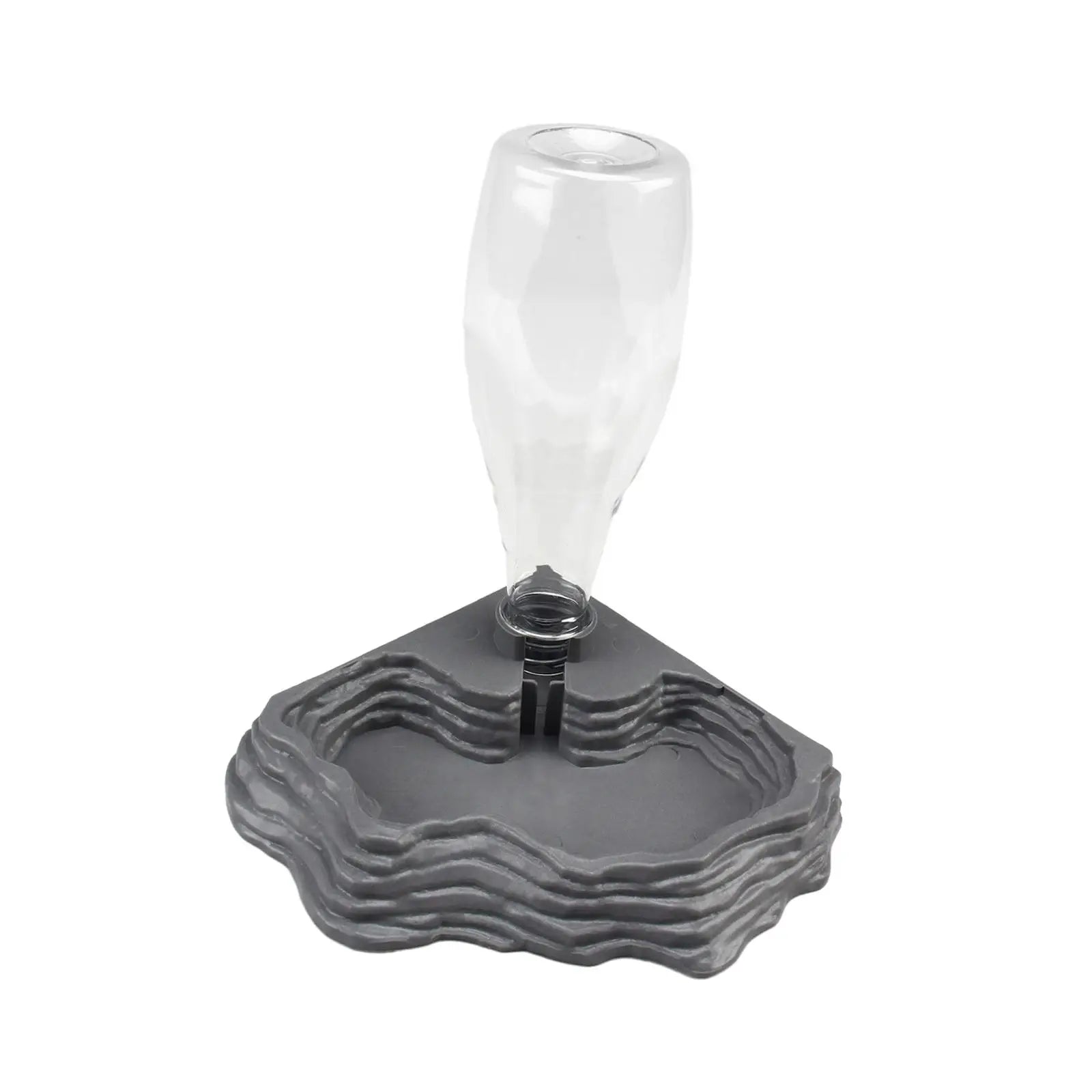Automatic Reptile Water Dispenser Tank Accessories 400ml Capacity Terrarium Watering Bowl for Lizards Gecko Bearded Dragons