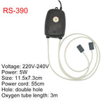 Aquarium Oxygen Air Pump Fish Tank Compressor Ultra Silent Oxygenator Bubble Aerator Portable Aquarium Accessories 220V 3W 5W