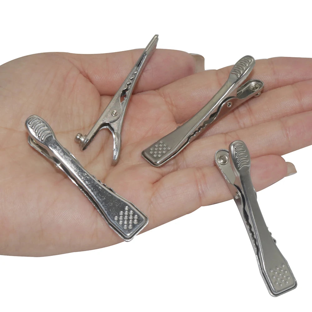 Reusable Veterinary ECG Alligator Clip Electrodes (5-Pack)