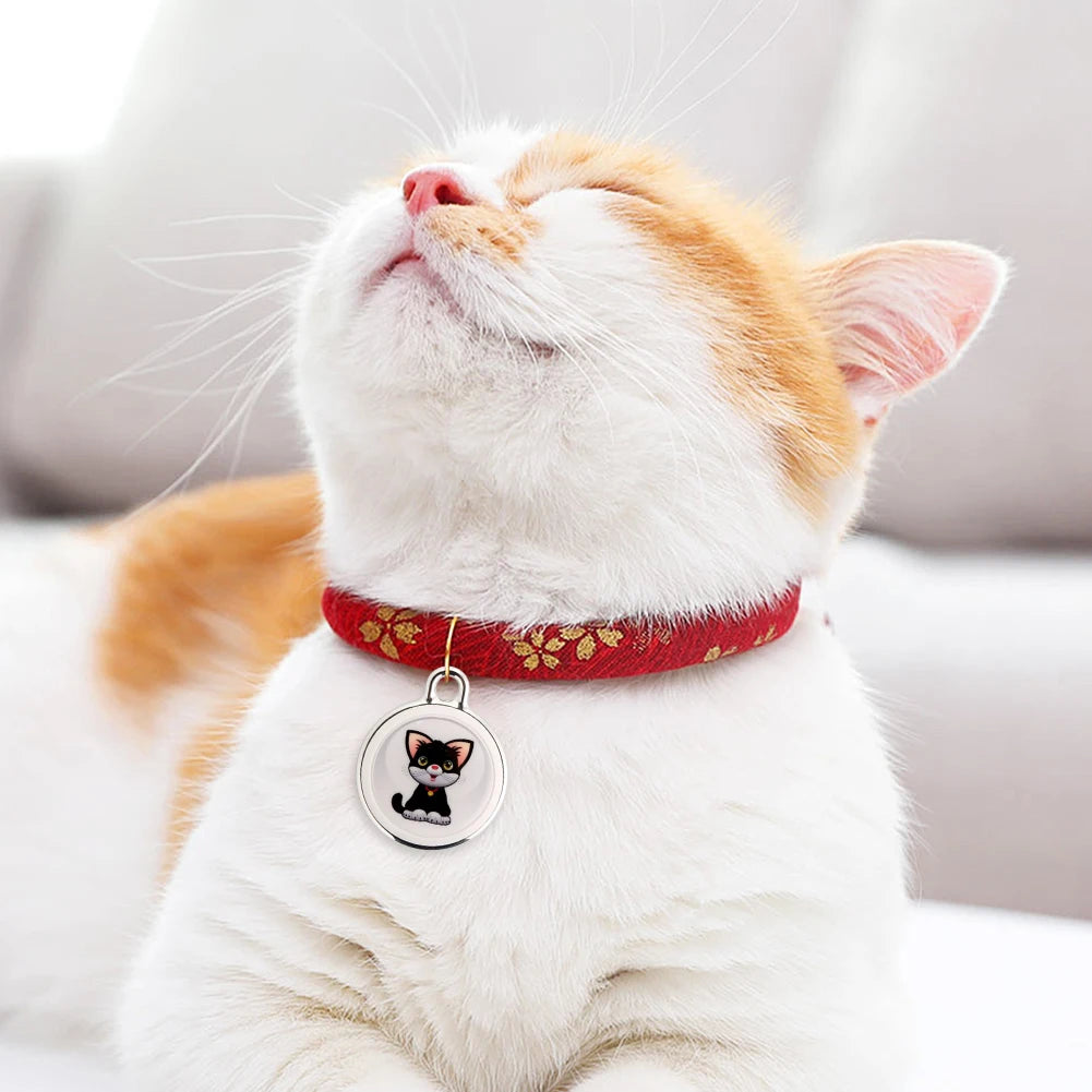 Waterproof Bluetooth GPS Real-Time Collar Tracker - Anti-Loss Locator Finder for Dogs & Cats