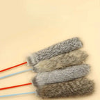 Faux Rabbit Fur Pompom Cat Teaser Stick — Interactive Plush Training & Play Wand for Cats