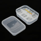 12 Grids Snakes Gecko Lizards Reptiles Eggs Incubator Tray Hatcher Box with Thermometer(the color of the thermometer is random)
