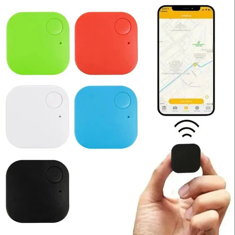 Mini Bluetooth Pet Tracker with Built-In Speaker - AirTag-Style Anti-Loss Finder for Dogs & Cats (iOS & Android)