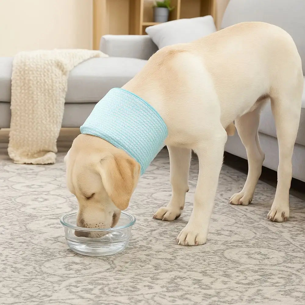 Mesh Cat Recovery Collar Adjustable Breathable Dog Neck Support Collar Soft Comfortable Pet Wound Recovery Collar Bath Cleaning