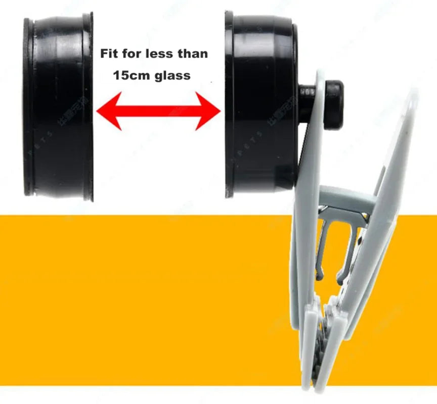 Magnetic Seaweed & Veggie Feeding Clip for Aquariums (Strong Magnet, VastOcean)