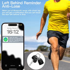 IP54 Silicone Shell Bluetooth GPS Tracker with Find My - Dust & Water Resistant Tag for Keys, Luggage, Bags & Pets