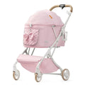 Outdoor Pet Stroller Travel Breathable Lightweight Puppy Stroller Convenient One-touch Folding for Cat Small Dog Aeroplane-ready