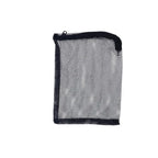 Reusable Aquarium Filter Net Bags (Black Nylon Mesh, Zip Closure, Pond & Tank Media)