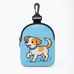 Dog Training Snack Bag Large Capacity (Cartoon Print, Waterproof, Hook Buckle)