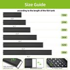 Full Spectrum Aquarium LED Light with Remote (30–60cm, IP68, Color & Brightness Control, Plant Grow)