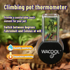 Reptile Hygrometer & Thermometer for Terrarium Gecko/Bearded Dragon/Frog/Tortoise Habitat Monitoring  reptile accessories