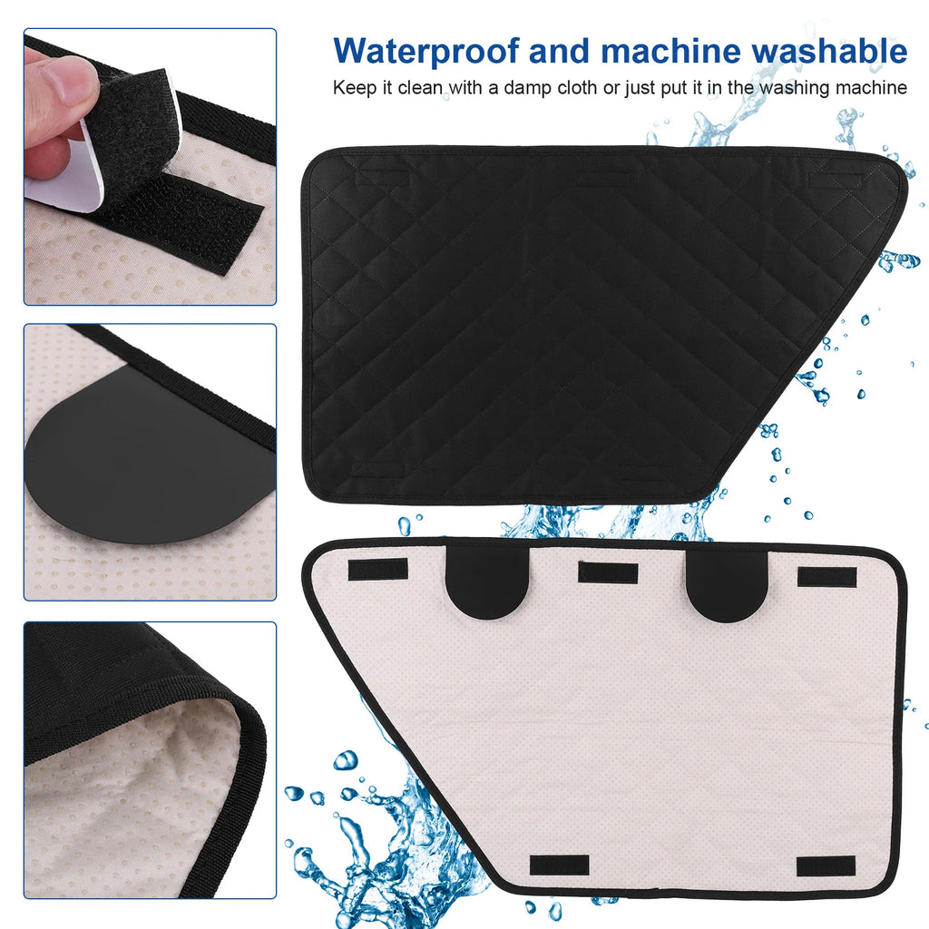 Oxford Waterproof Car Door Protectors 2-Pack (Anti-Scratch, Washable)