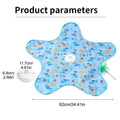 Star-Shaped Automatic 3-Speed Cat Toy — Chew-Proof Teething & Mental Stimulation Trainer