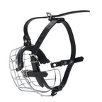 Metal Basket Dog Muzzle (Anti-Bite, Breathable, Easy Clean)