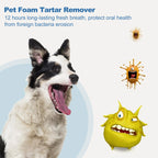 Pet Tartar Remover Anti-Tartar Yellow Teeth Bad Breath Dental Foam Cleaner
