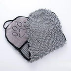 Soft Dog Bath Robe Towel Quick Dry Pet Towel Fiber Absorbent Cat Bath Towel Convenient Pet Cleaning Washcloth Dog Accessories