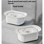 N5KC Spill-Resistant Pet Dog Dish (2200ml, Slip-Proof Base)