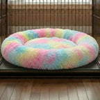 Calming Pet Bed with Extra-Soft Filling (9 Colors)