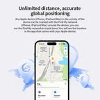 Mini Bluetooth Air Tag-Style GPS Anti-Loss Tracker - Smart Collar & Wallet Locator for Elderly, Kids & Pets (iOS)
