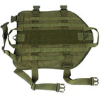 Tactical Camouflage Dog Vest Large Dog Outdoor Training Chest And Back Set Explosive Charge Leash Military Police Dog Equipment