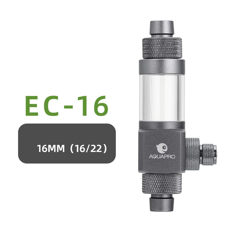 AQUAPRO External CO2 Atomizer Diffuser (Aluminum, Planted Tank, Fine Mist)