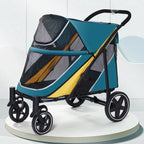 Secure Large Dog Stroller Engineered for Convenient Long-Distance Transport,Dog Show Trolley